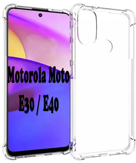 Чохол-накладка BeCover Anti-Shock для Motorola Moto E30/E40 Clear BeCover - купити в Україні