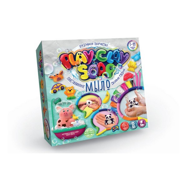 Набір для творчості Danko Toys PCS-01-02U пластилінове мило PLAY CLAY SOAP Danko Toys - купити в Україні