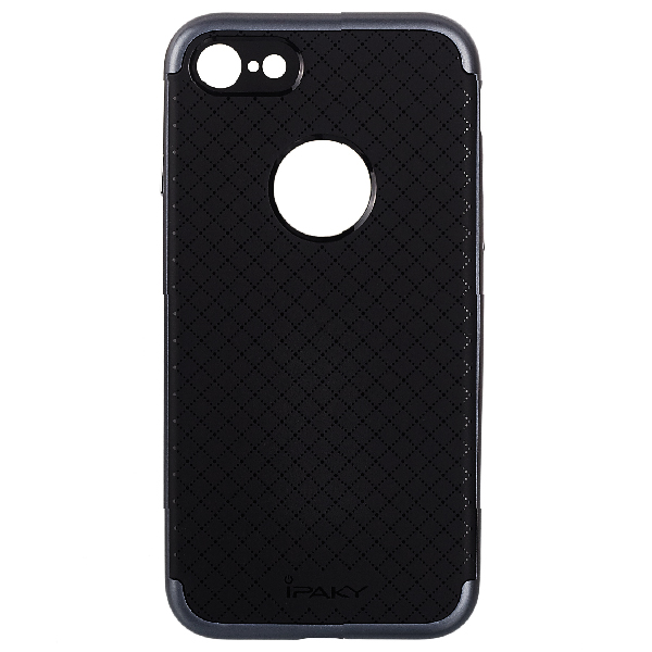 

Накладка для iPhone 7/iPhone 8 TPU+PC iPaky Чорний/Сірий, iPhone 7 TPU+PC iPaky