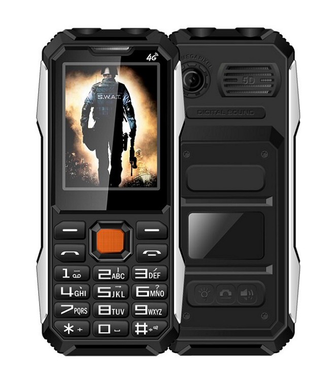 Кнопковий телефон H-Mobile A6 Black