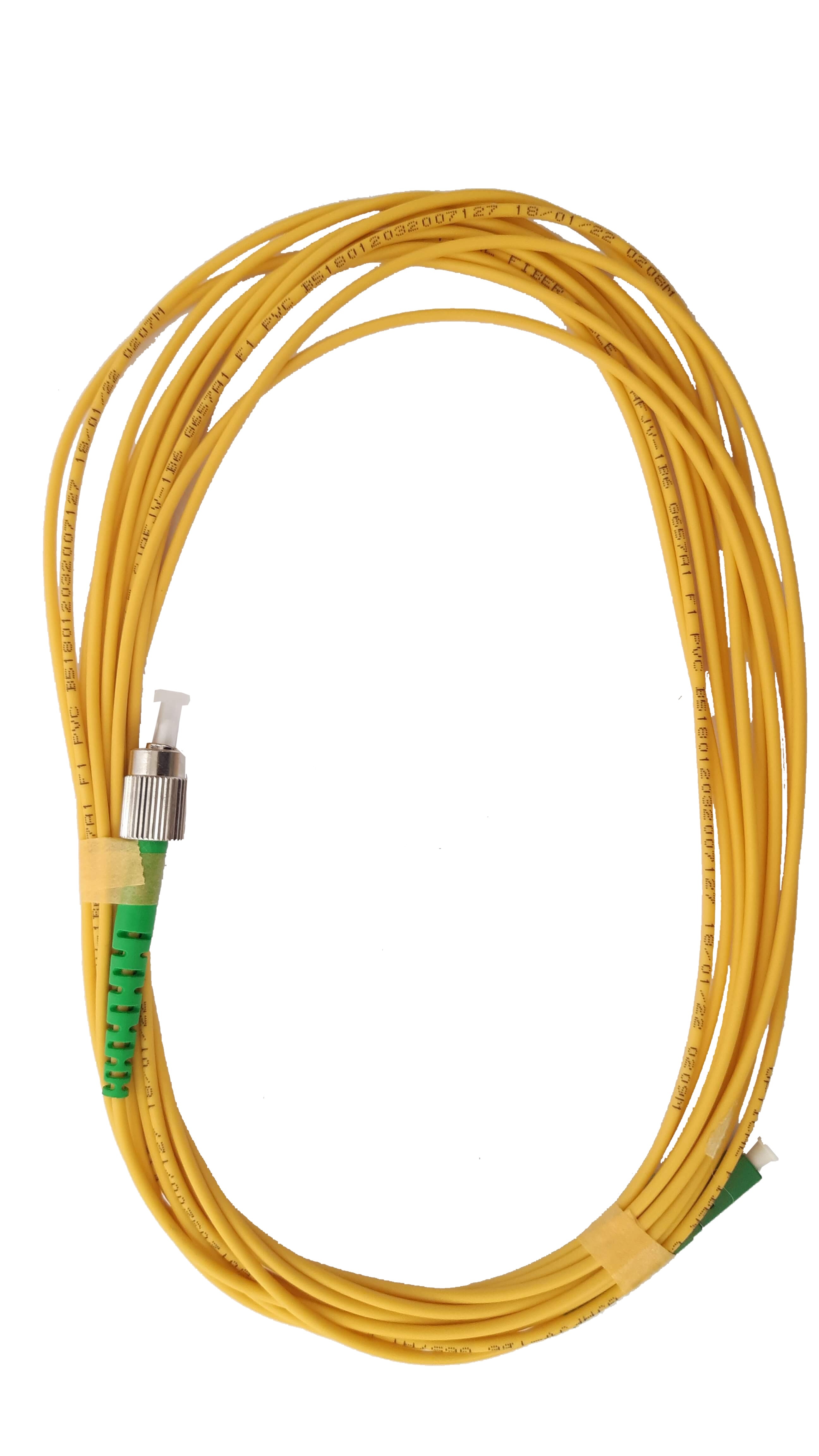Патч-корд Abee LC/APC-FC/APC simplex G657A, 2.0mm, 5m