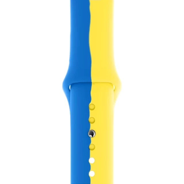 Ремінець для смарт-годинника Infinity Silicone Band Apple watch 38mm/40mm/41mm Ukraine edition