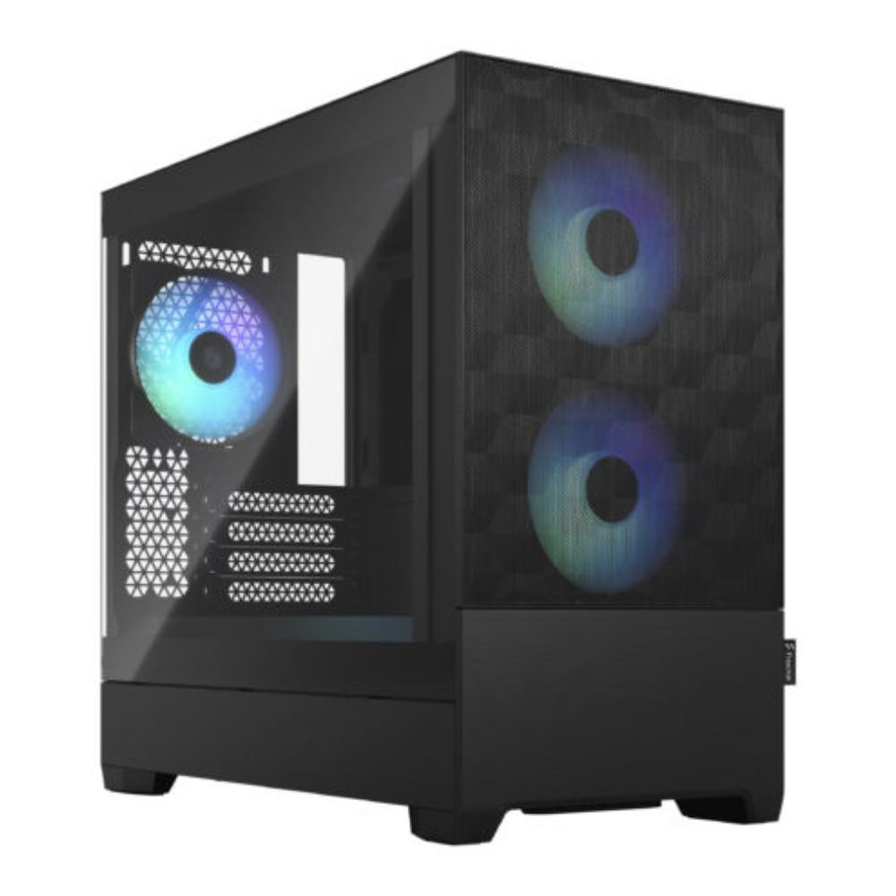 Корпус для ПК Fractal Design Pop Mini Air RGB Black TG Clear (FD-C-POR1M-06) Fractal Design - купити в Україні