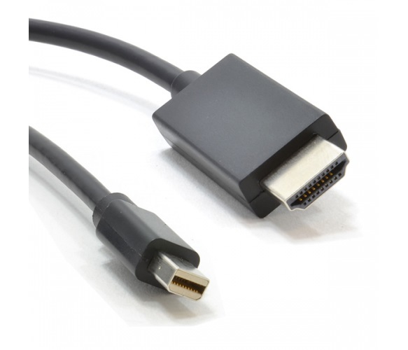 Відео-кабель Voltronic YT-mnDP (M)/HDMI (M) - 3m/10317 Black White (уточнювати колір - чорний/білий)