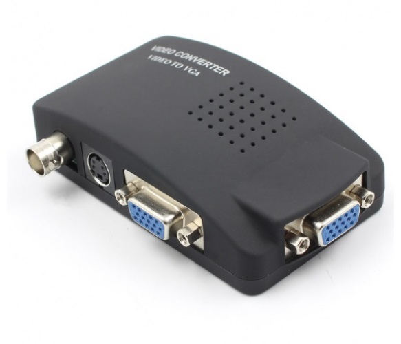Конвертер Voltronic VGA to BNC, IN-BNC (тато)  -  OUT-VGA (мама)