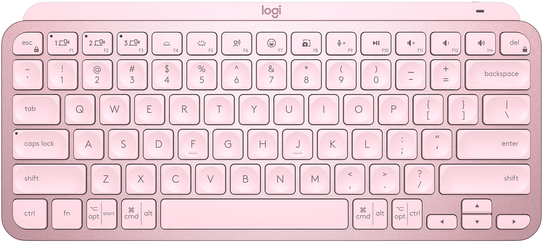 Клавіатура Logitech MX Keys Mini Wireless Illuminated UA Rose