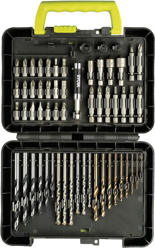 Набір свердел і біт Ryobi RAK60DDF Black (5132002248) Ryobi - купити в Україні