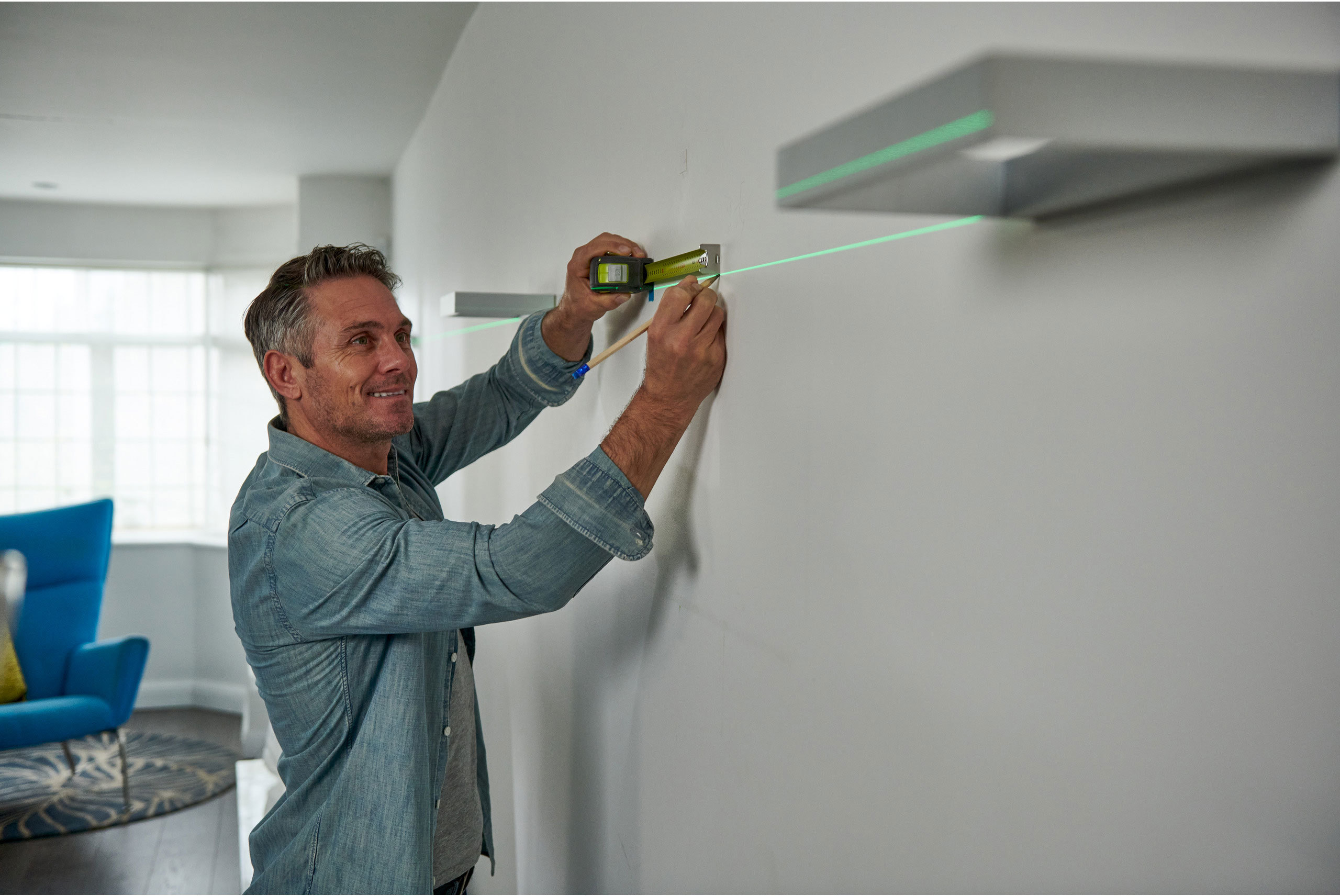 Нівелір Ryobi RB360RLL Green 25 м 360 (5133005310) Ryobi - купити в Україні