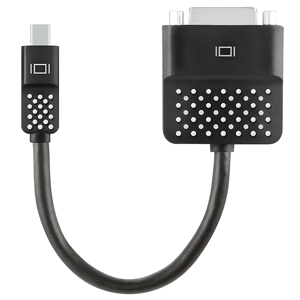 

Адаптер mini DisplayPort (папа) = DVI (папа) 0.15 Belkin miniDisplayPort to DVI, F2CD029bt
