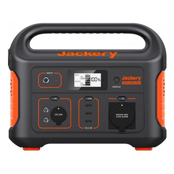 Зарядна станція Jackery Explorer 500EU 143889mAh Black Orange