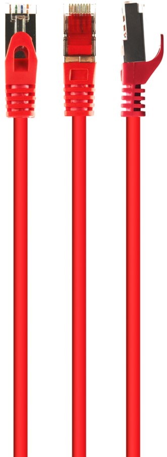 Патч-корд Cablexpert Cat 6a SSTP 10 м Червоний (PP6A-LSZHCU-R-10M)