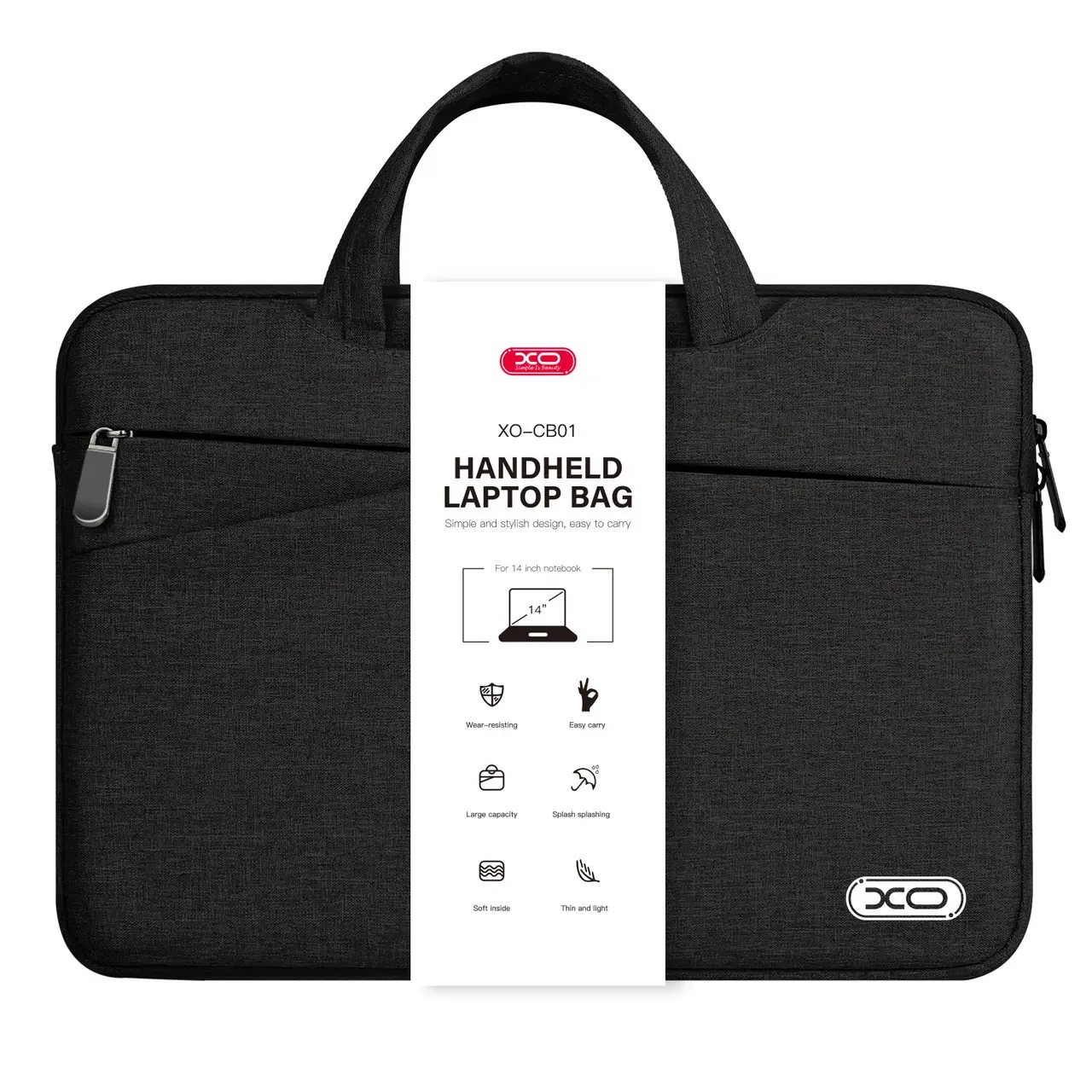 Сумка для ноутбука XO CB01 14 Black