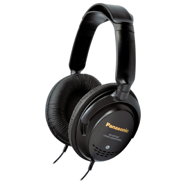 

Навушники накладні провідні без мікрофона Panasonic RP-HTF295E-K Black, RP-HTF295E-K