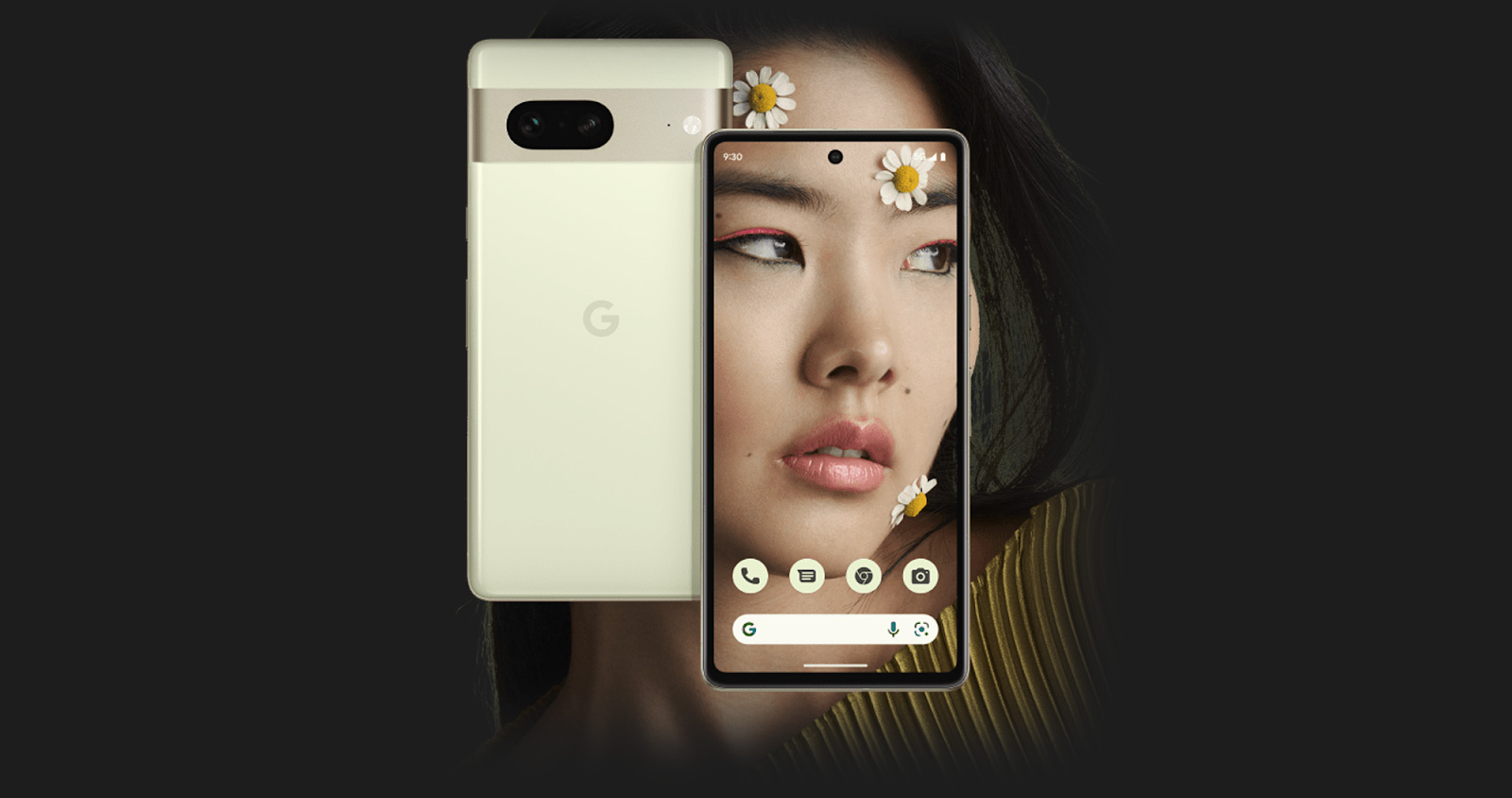 Смартфон Google Pixel 7 8/128GB Lemongrass : купить Пиксель 7 в