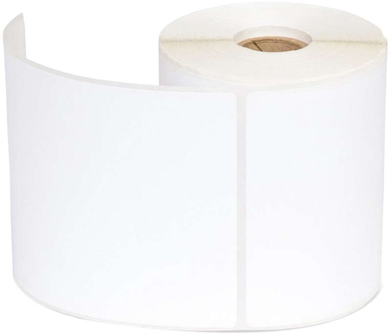 Термоетикетка PowerPlant HS081928 White 100х100 мм 500 шт