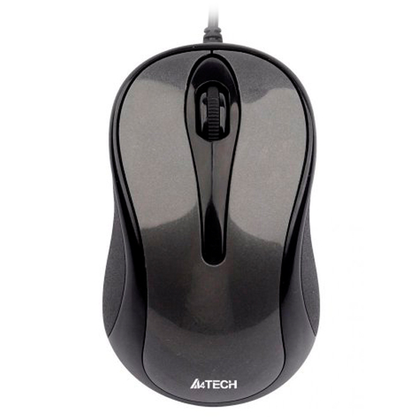 

Мишка USB класична A4Tech N-360-1 Glossy Grey, N-360-1
