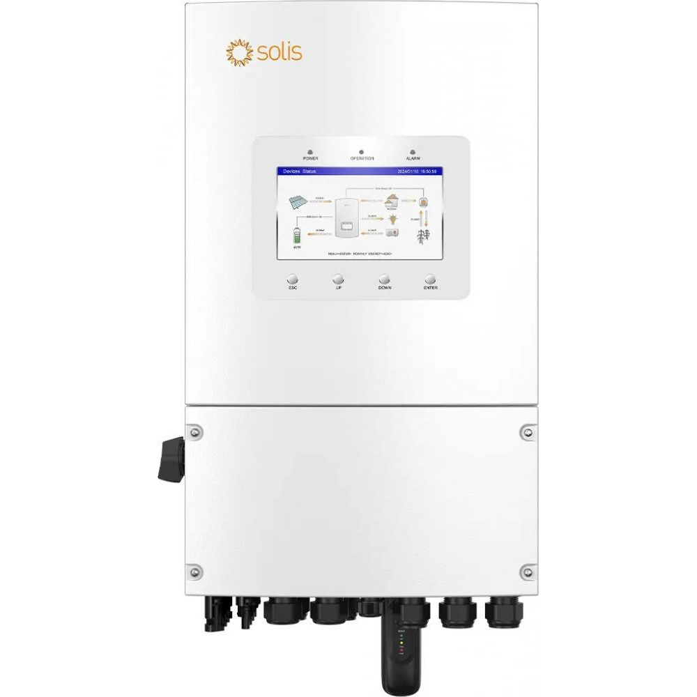 Сонячний інвертор Solis S6-EH1P5K-L-PLUS