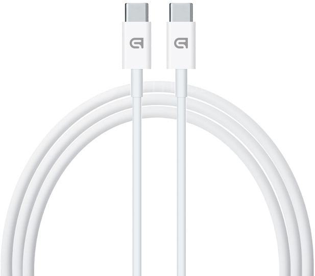 Дата-кабель ArmorStandart ABMM093 USB-C to USB-C Cable (ARM63471) 1 м White