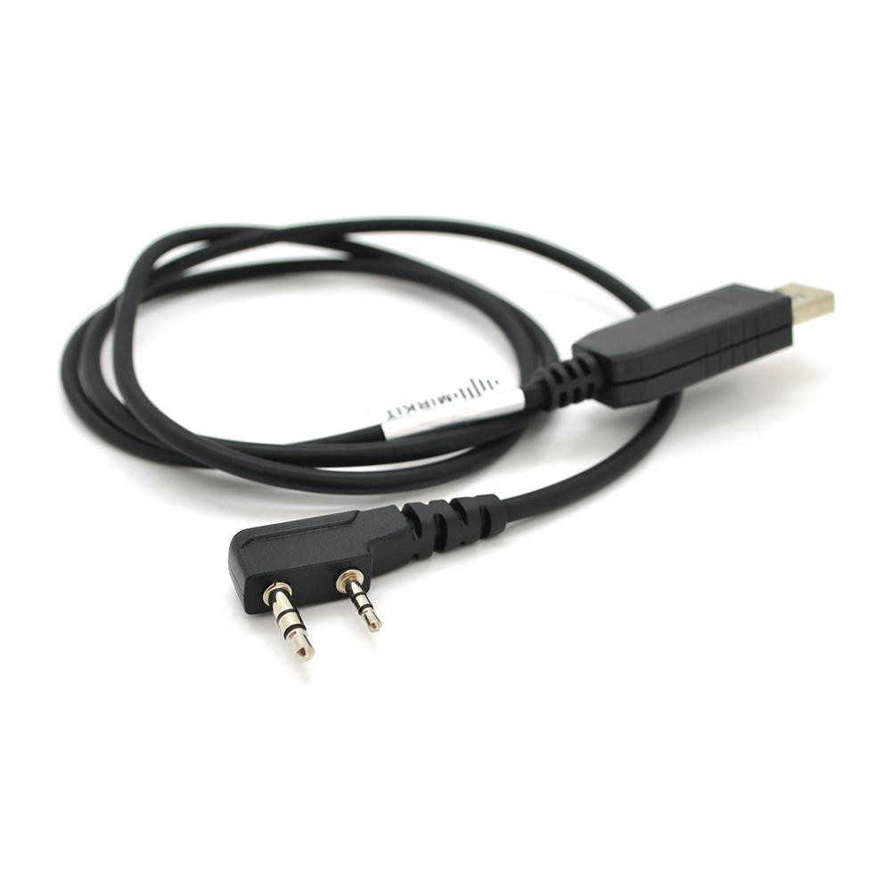 Аудіо-кабель Baofeng PL2303 USB(тато) - mini jack 3.5.(тато) mini jack для програмування рацій