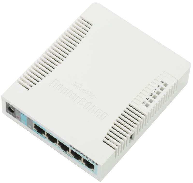 

Маршрутизатор (роутер) Mikrotik RouterBoard RB951G-2HnD White, RB951G-2HnD