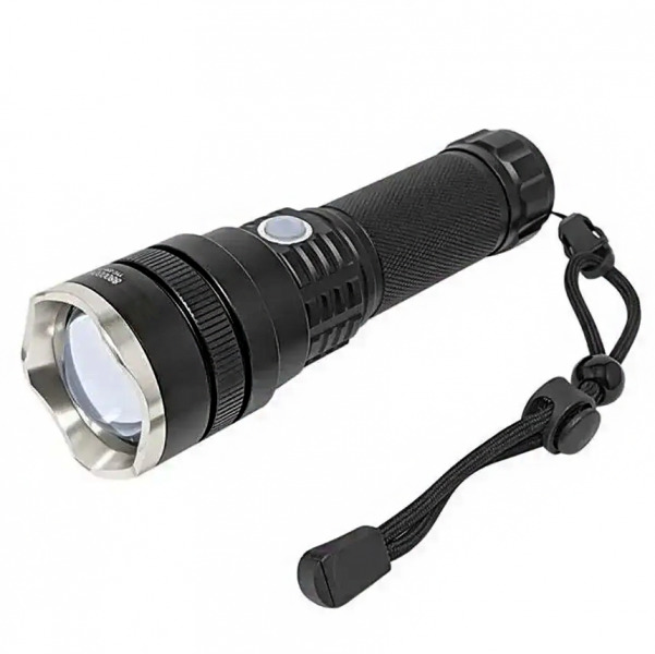 Ліхтарик Bailong BL-A75-P90 3 режими, Zoom, USB кабель