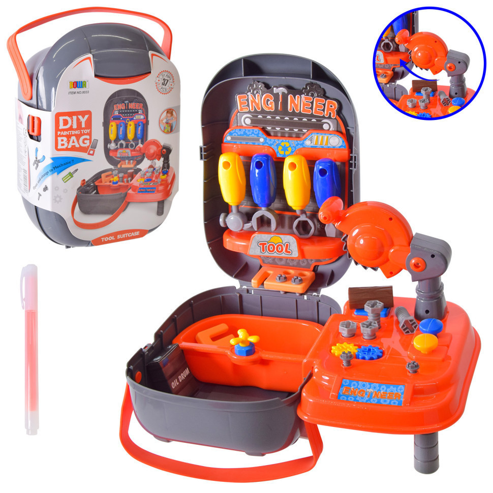 Ігровий набір Bambi 8033 інструменти 29x21x13 см