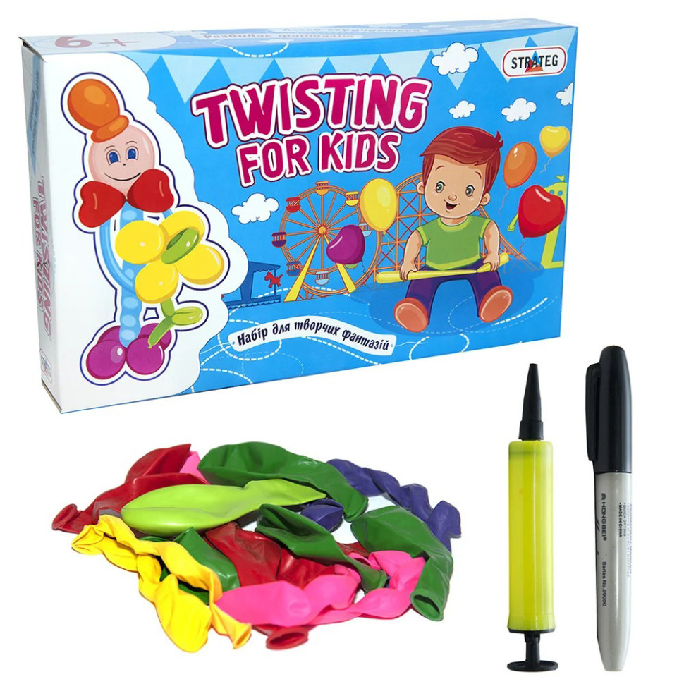 Набір для творчості STRATEG 314 Twisting for kids