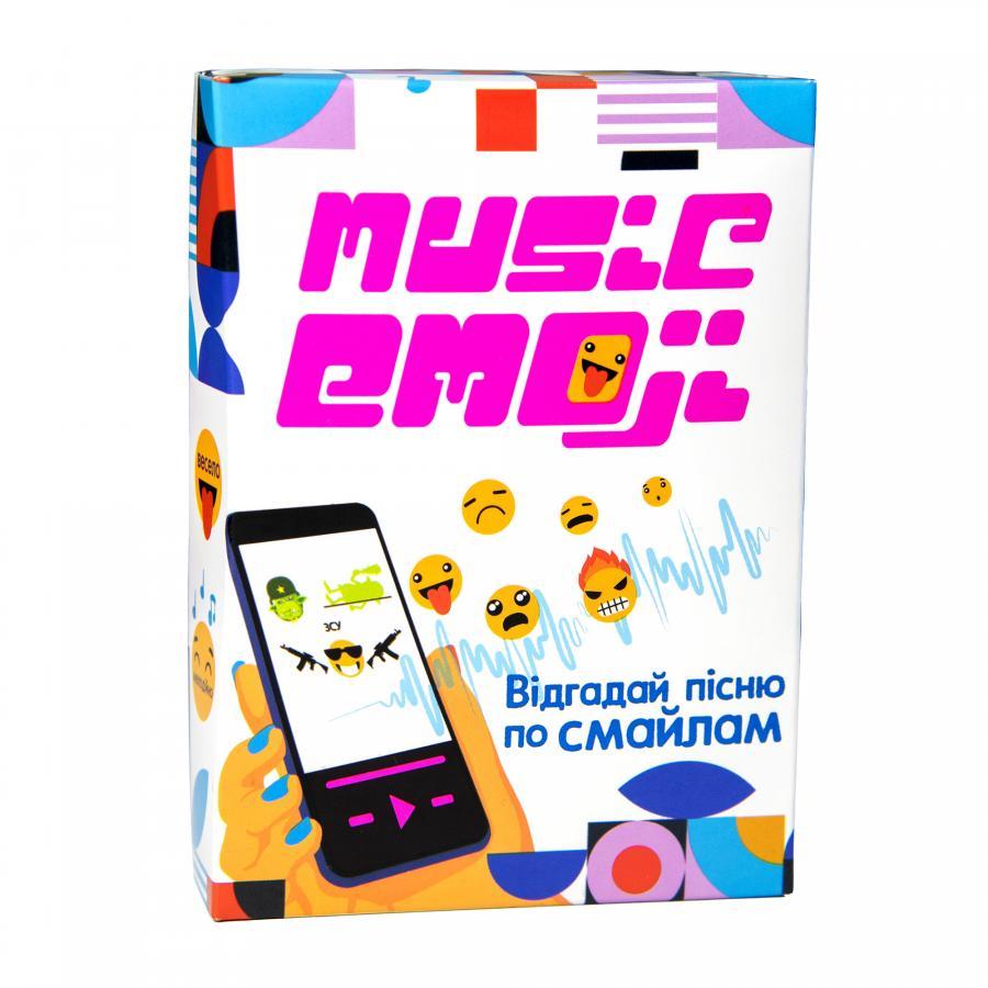 Настільна гра STRATEG 30249 Music Emoji