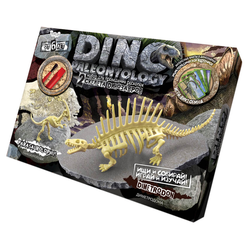 Набір для експериментів Danko Toys DINO PALEONTOLOGY DP-01-04 для проведення розкопок Диметродон Danko Toys - купити в Україні