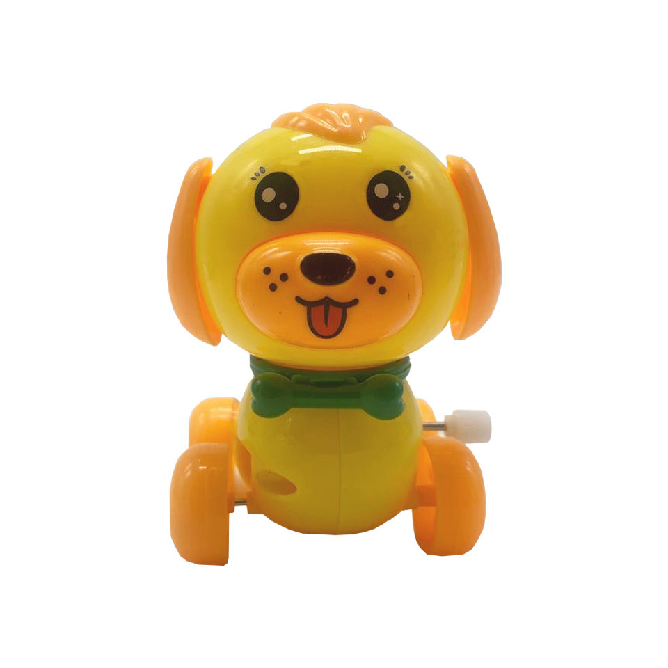 Інтерактивна іграшка Bambi 665 Yellow заводний Собака