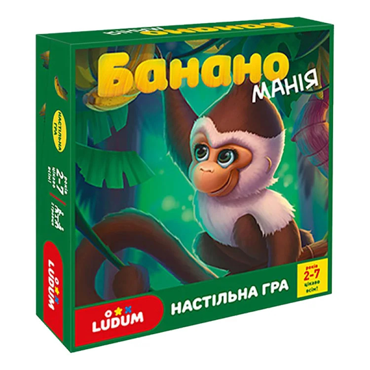 Настільна гра Ludum LD1049-53 Бананоманія українська мова Ludum - купити в Україні