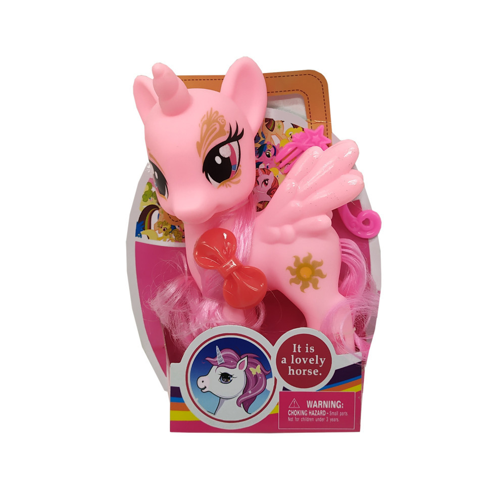 Ігрова фігурка Bambi HR191 Pink Єдиноріг Bambi - купити в Україні