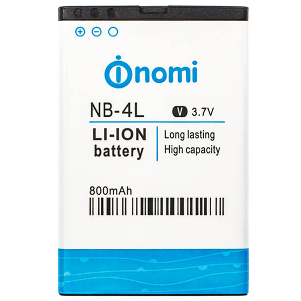 

Акумулятор Nomi NB-4L i240 800 mAh, NB-4L