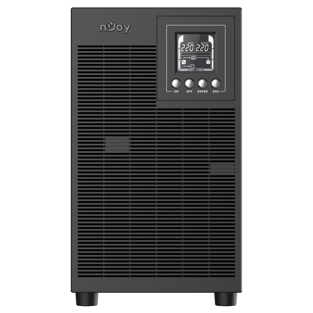 Джерело безперебійного живлення NJOY Echo Pro 3000 (UPOL-OL300EP-CG01B) 4 x Schuko, USB, LCD, метал NJOY - купити в Україні
