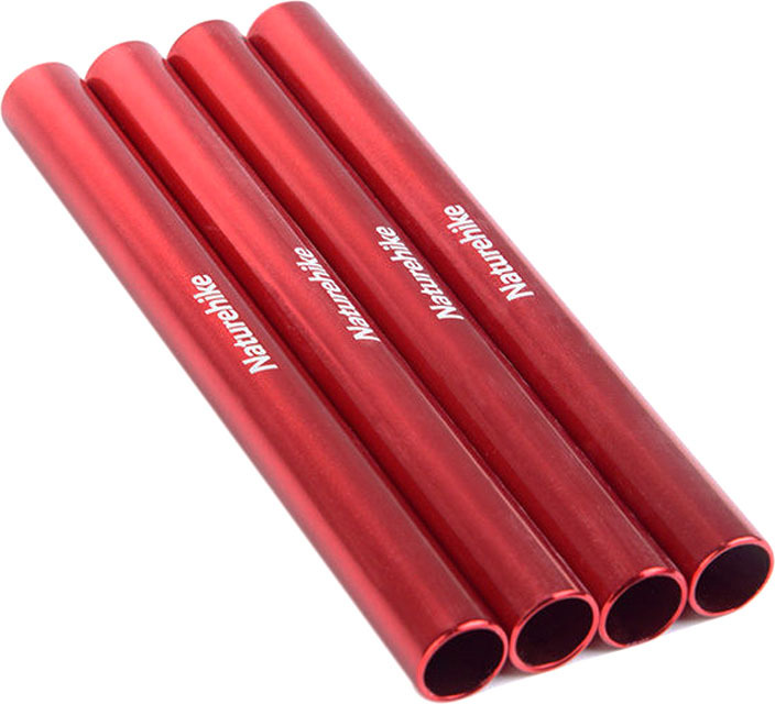 Ремонтний набір для каркаса наметів Naturehike NH15A004-W Red 4 шт. (6927595701645)
