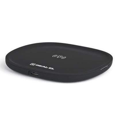 Бездротовий зарядний пристрій REAL-EL WL-740 Black 2.4A 15W REAL-EL - купити в Україні
