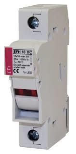Розєднувач запобіжника ETI EFH 10 1P 25A 1000V DC