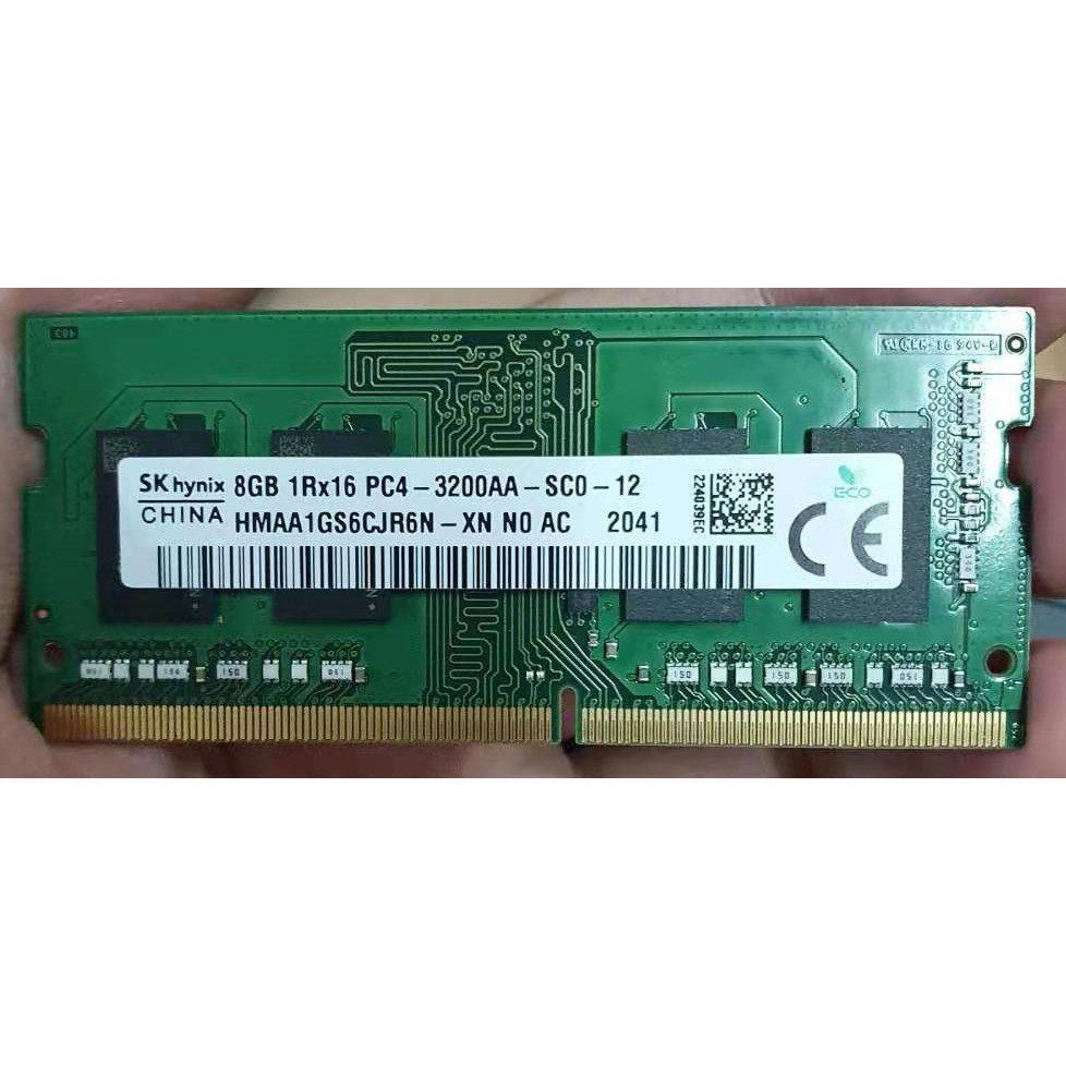 Оперативна память SK hynix 8 GB SO-DIMM DDR4 3200 MHz (HMAA1GS6CJR6N-XN)
