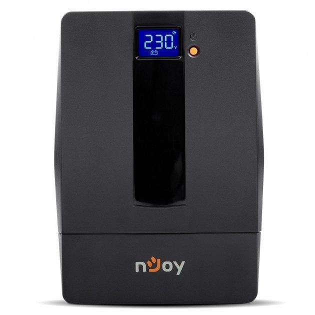 Джерело безперебійного живлення NJOY Horus Plus 1000 (PWUP-LI100H1-AZ01B), Lin.int., AVR, 4 x євро, USB NJOY - купити в Україні