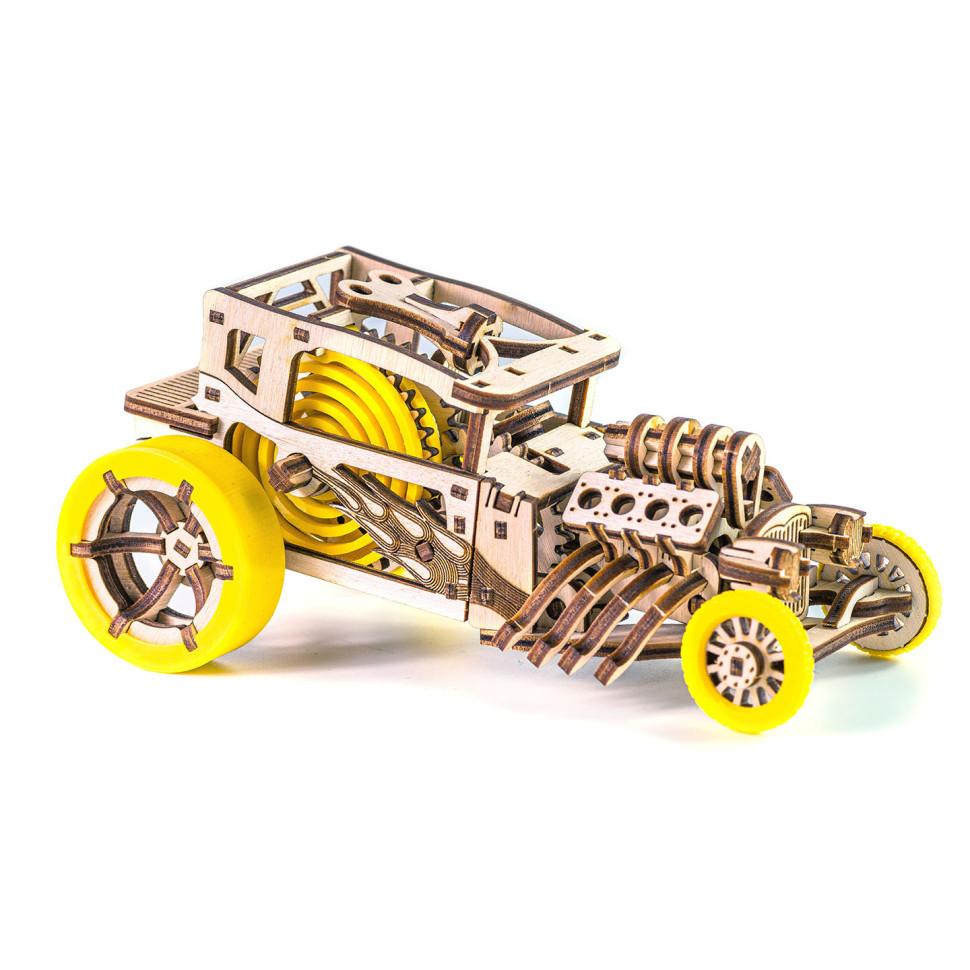 Конструктор Time For Machine T4M380303 Yellow Hot Rod
