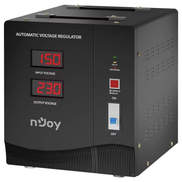 Стабілізатор напруги NJOY Alvis 3000 (AVRL-3005TAL-CS01B) NJOY - купити в Україні