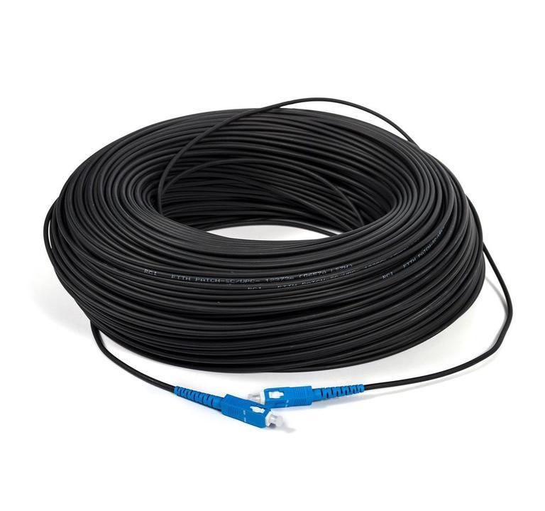 Патч-корд RCI FTTH PTCH-SC/PC-SC/PC-3мм, 75м (G657A LSZH) зовнішній оптичний