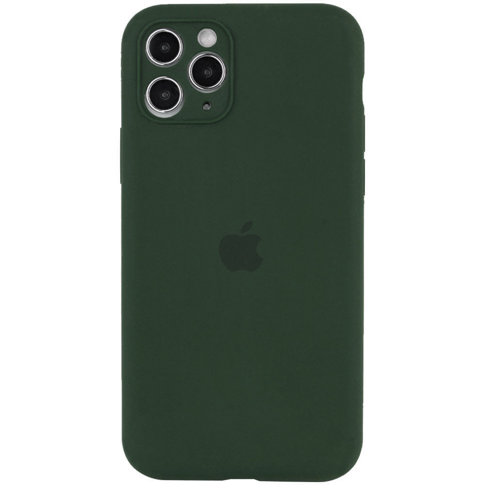 Чохол-накладка EpiK Silicone Case Full Camera Protective AA Apple iPhone 12 Pro (6.1) Cyprus Green EpiK - купити в Україні