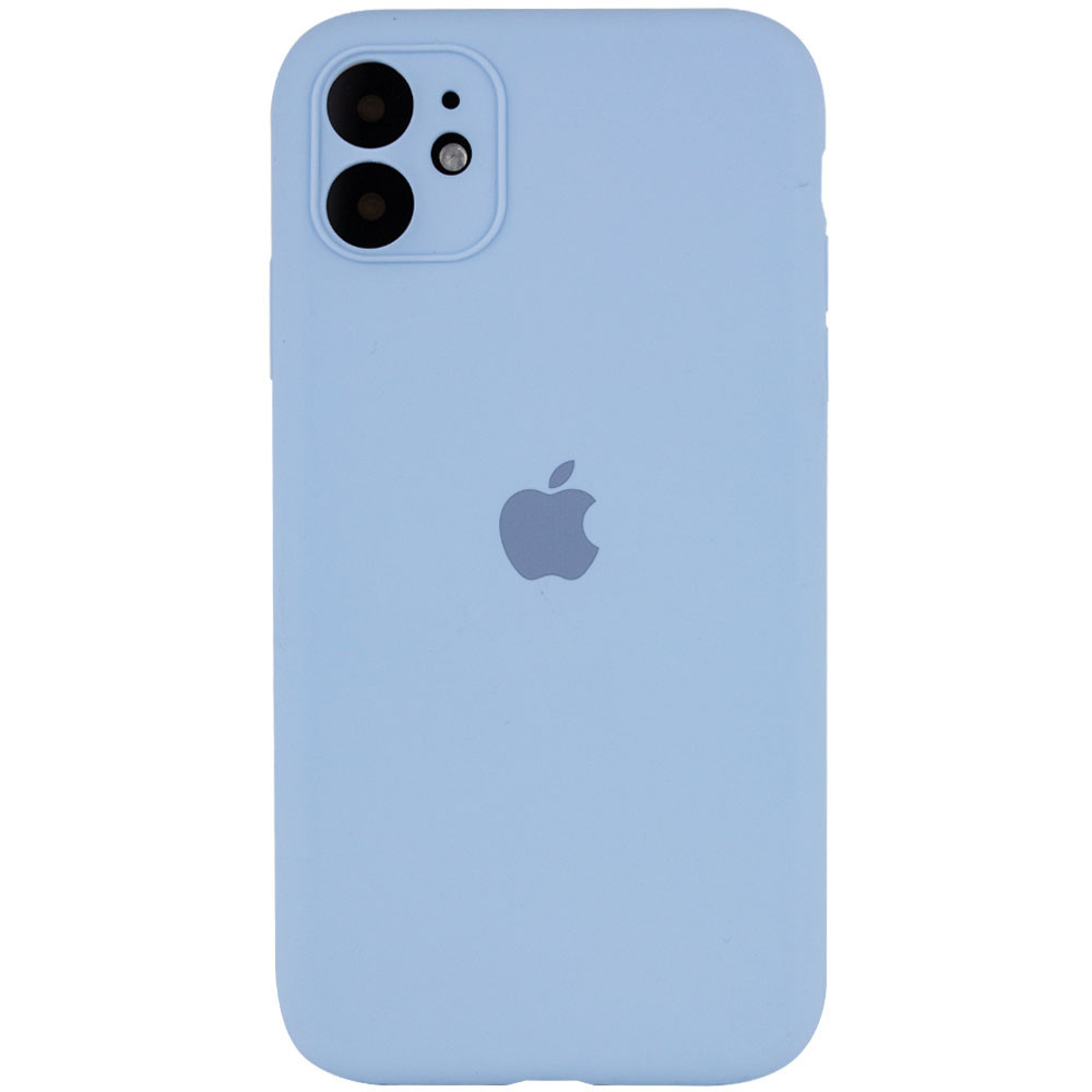 Чохол-накладка EpiK Silicone Case Full Camera Protective (AA) для Apple iPhone 12 (6.1) Lilac Blue EpiK - купити в Україні