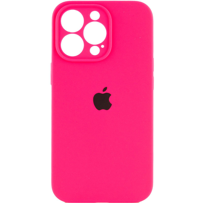 Чохол-накладка EpiK Silicone Case Full Camera Protective (AA) Apple iPhone 13 Pro (6.1) Barbie Pink EpiK - купити в Україні