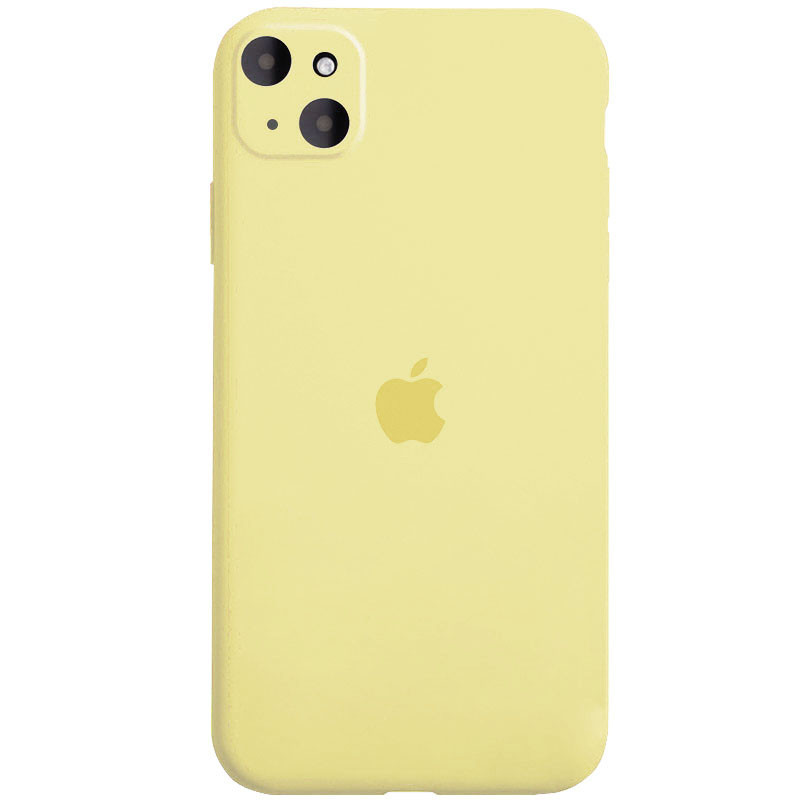 Чохол-накладка EpiK Silicone Case Full Camera Protective AA для Apple iPhone 13 (6.1) Mellow Yellow EpiK - купити в Україні
