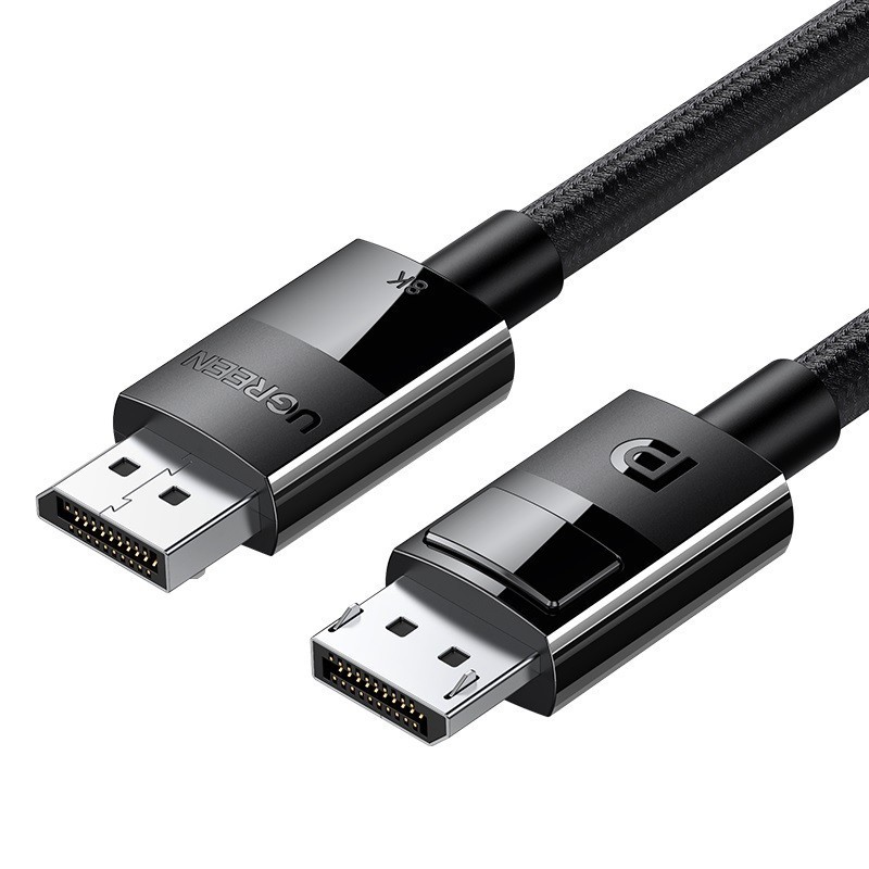 Відео-кабель Ugreen DP114 DisplayPort(тато) - DisplayPort(тато), 1m Black