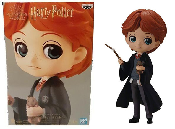 Колекційна фігурка Banpresto Harry Potter: Q Posket Ron Weasley With Scabbers Banpresto - купити в Україні