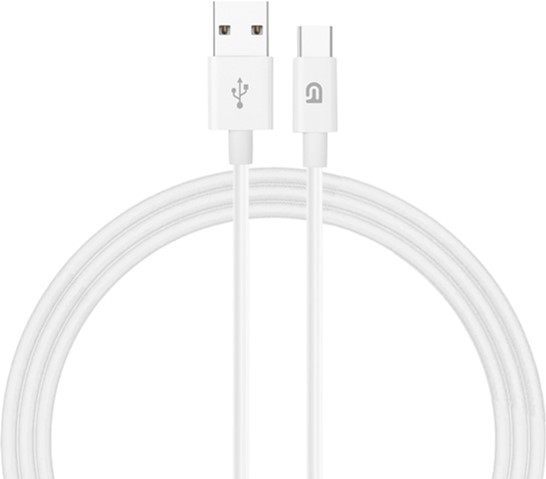 Дата-кабель ArmorStandart AMD718L USB-C (тато) - USB (тато) 1.2 м White (ARM64298)