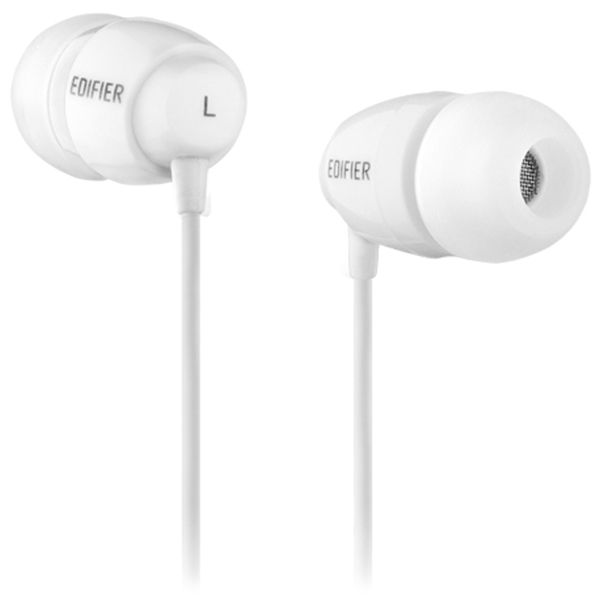 

Навушники вакуумні провідні без мікрофона Edifier H210 White, H210